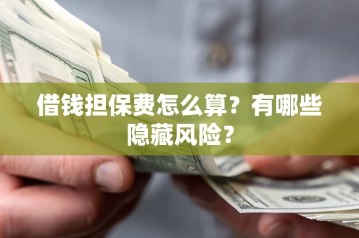 北京借钱担保费怎么算？有哪些隐藏风险？