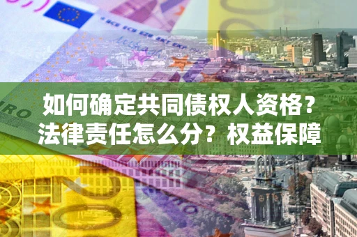 北京如何确定共同债权人资格？法律责任怎么分？权益保障技巧揭秘！