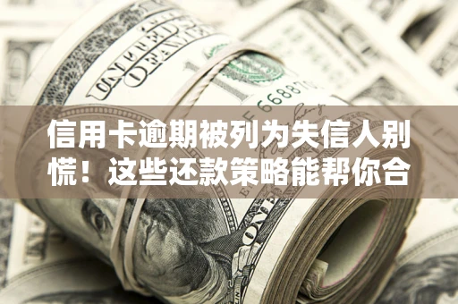 北京信用卡逾期被列为失信人别慌！这些还款策略能帮你合法止损