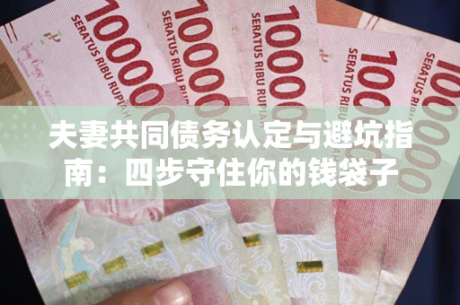 北京夫妻共同债务认定与避坑指南：四步守住你的钱袋子