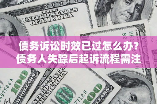 北京债务诉讼时效已过怎么办？债务人失踪后起诉流程需注意什么？