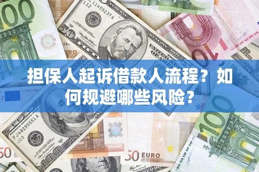北京担保人起诉借款人流程？如何规避哪些风险？