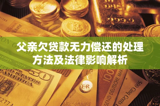 北京父亲欠贷款无力偿还的处理方法及法律影响解析
