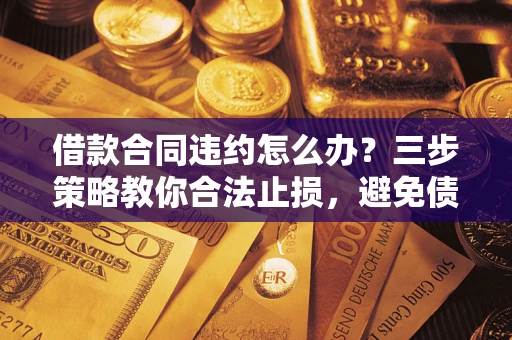 北京借款合同违约怎么办？三步策略教你合法止损，避免债务危机升级