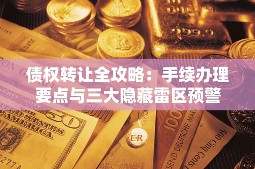 北京债权转让全攻略：手续办理要点与三大隐藏雷区预警