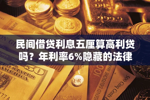北京民间借贷利息五厘算高利贷吗？年利率6%隐藏的法律风险全解析
